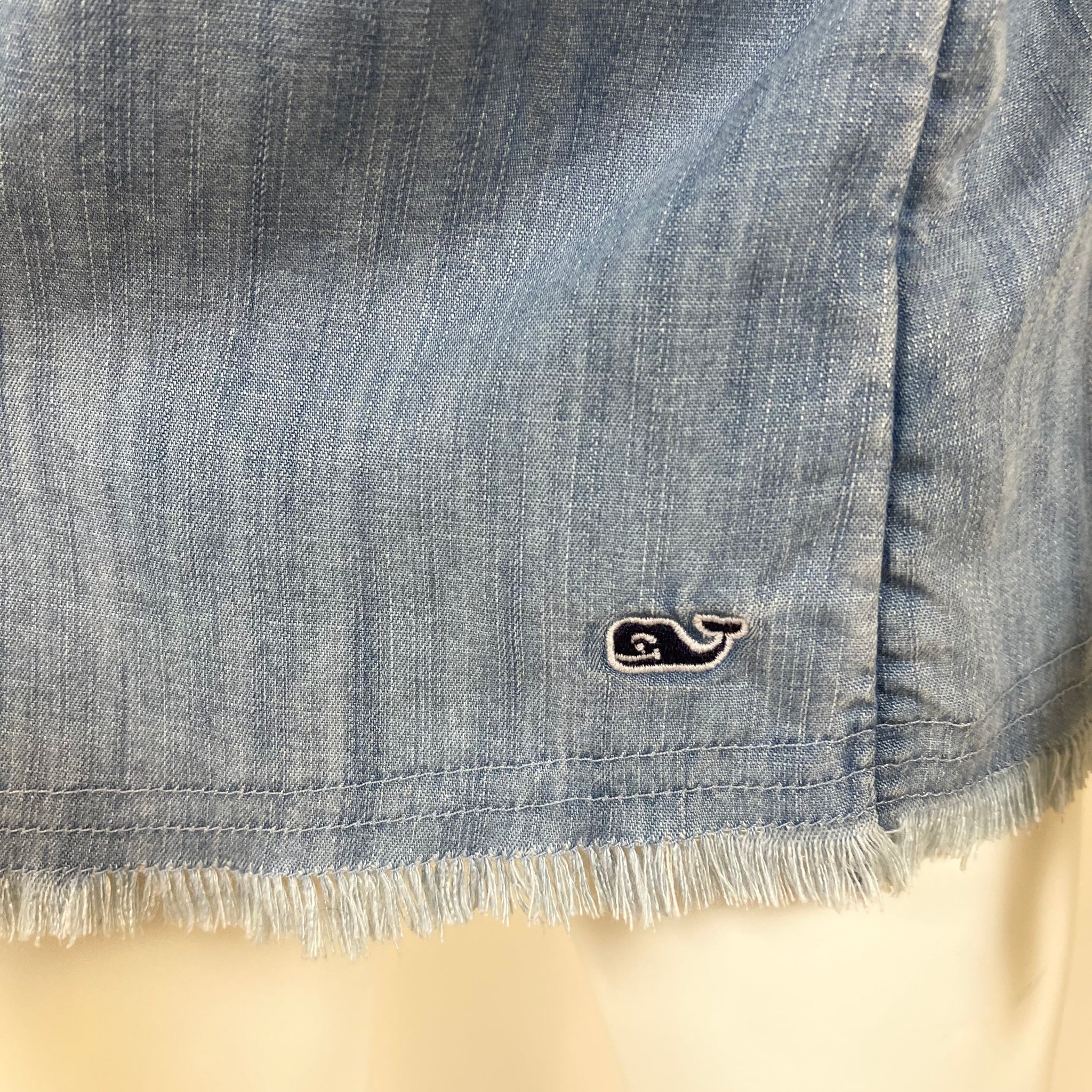 Vineyard Vines Girls Denim Top