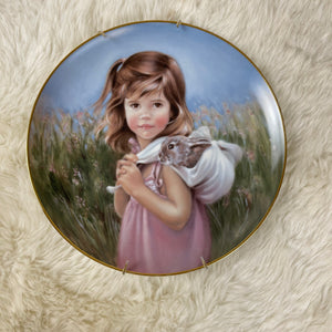 Hamilton Collection “My Bunny” Collectible Plate