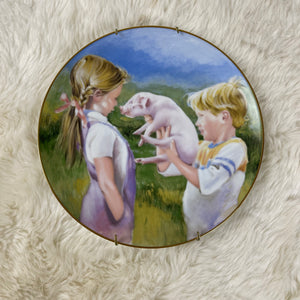 Hamilton Collection “The Piglet” Collectible Plate