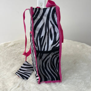 Zebra Print Bag with Change Purse