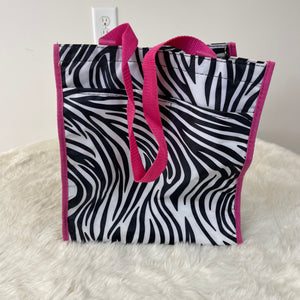 Zebra Print Bag with Change Purse