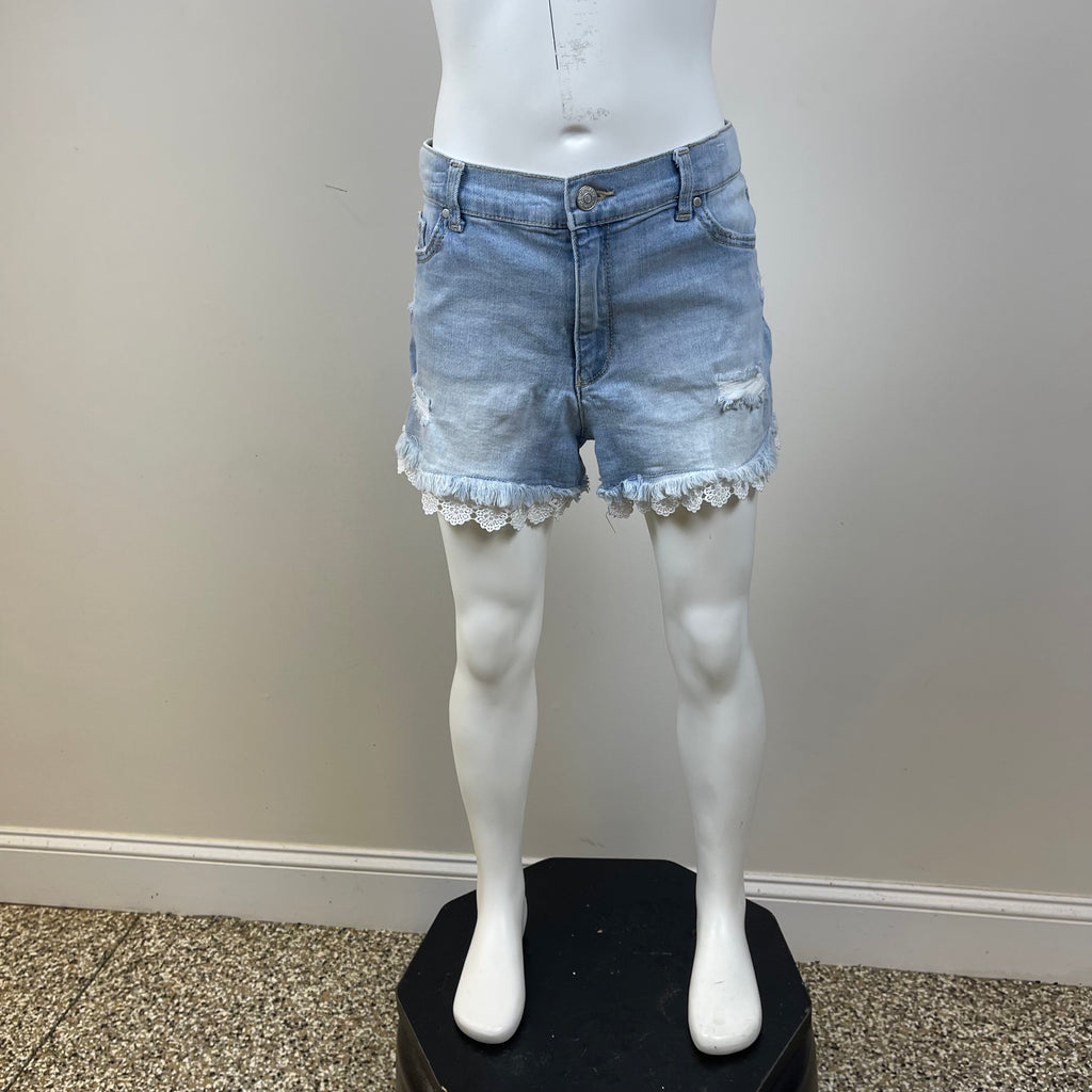 Jordache Girls Distressed Denim Shorts