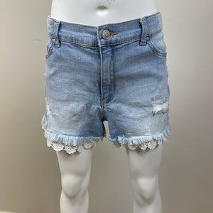 Jordache Girls Distressed Denim Shorts