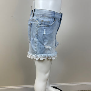 Jordache Girls Distressed Denim Shorts
