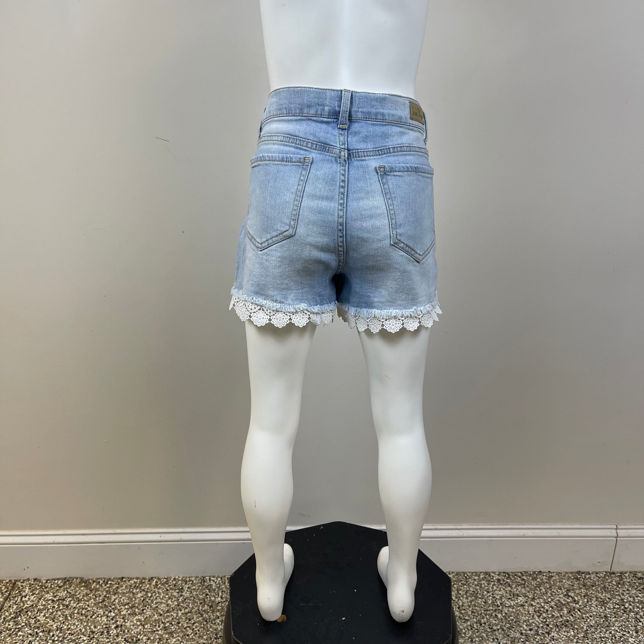 Jordache Girls Distressed Denim Shorts