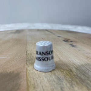 Vintage Branson Missouri Thimble