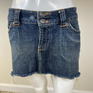 Mossimo Women’s Distressed Denim Skirt