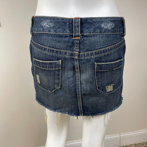 Mossimo Women’s Distressed Denim Skirt