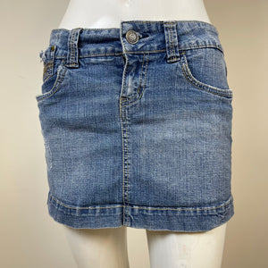 Hydraulic Women’s Distressed Denim Skirt