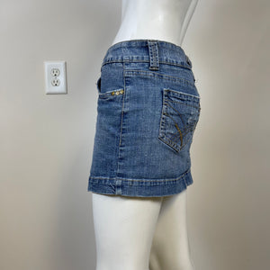 Hydraulic Women’s Distressed Denim Skirt