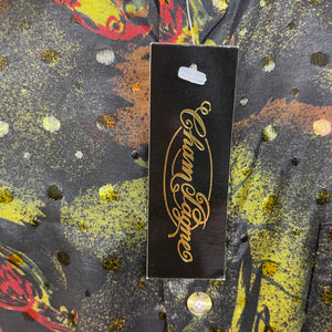 Vintage Cham Lagne Men’s Thai Silk Shirt