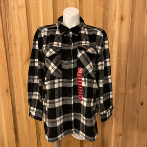 Members Mark Plaid Shacket (Size XL)