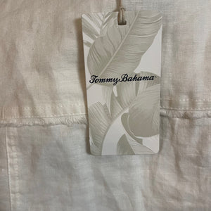 Tommy Bahama Two Palms Raw Edge Linen Jacket- White