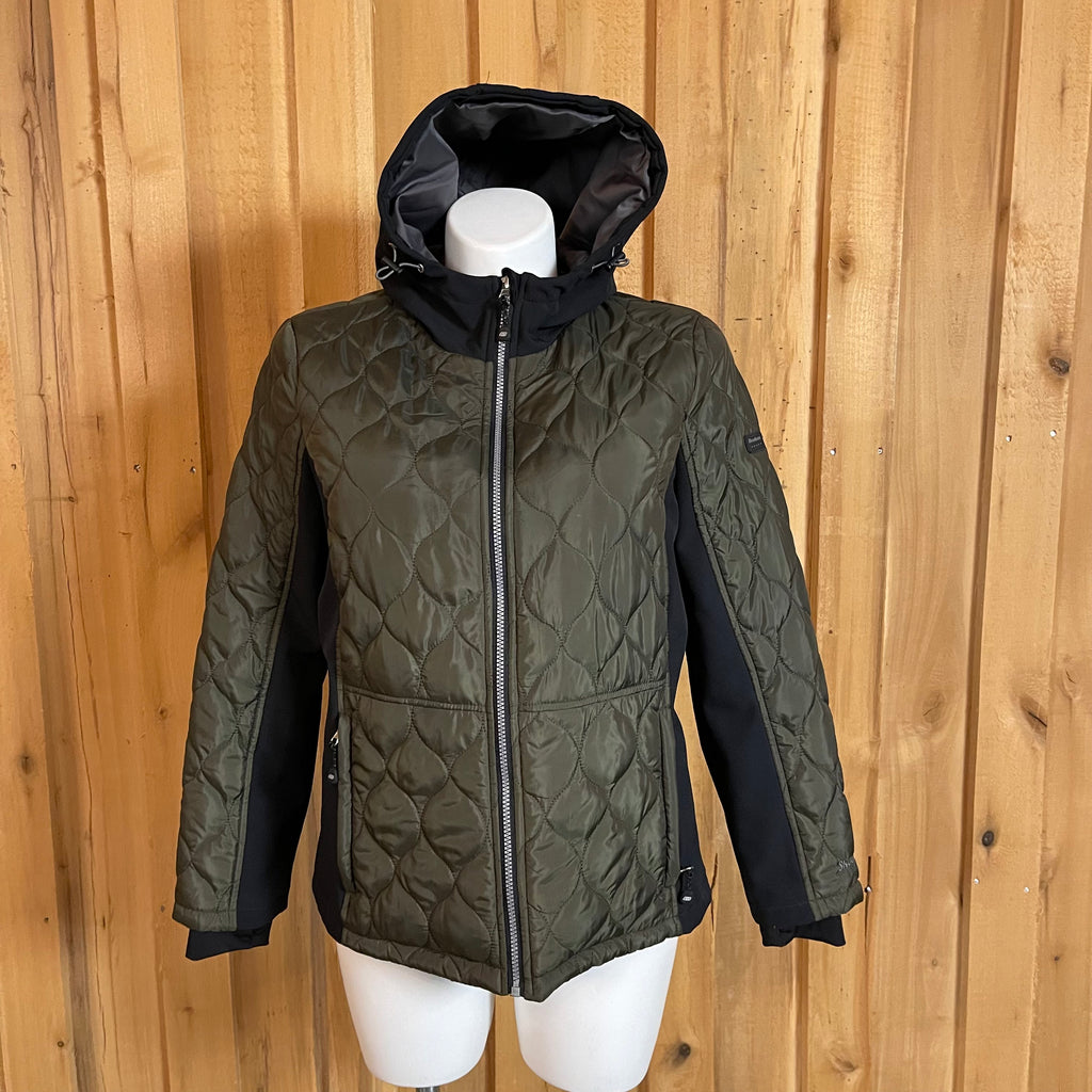 Skechers Women’s XL Diamond Quilted Puffer Jacket with Hood