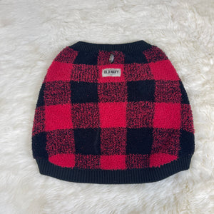 Old Navy Dog’s Buffalo Plaid Sweater