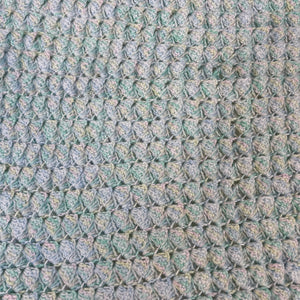 Beautiful Crocheted baby Blanket/Lap Throw