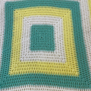 Beautiful Hand Knitted Baby Blanket/Throw