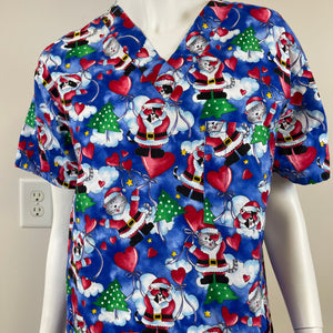 Christmas Uniform/Scrub Top