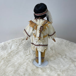 Native American Porcelain Doll