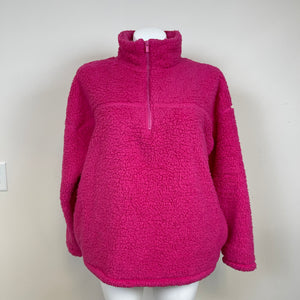 Zenana Plus Size Fleece Pullover