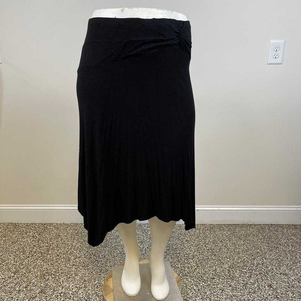 Daisy Fuentes Plus Size Asymmetrical Skirt