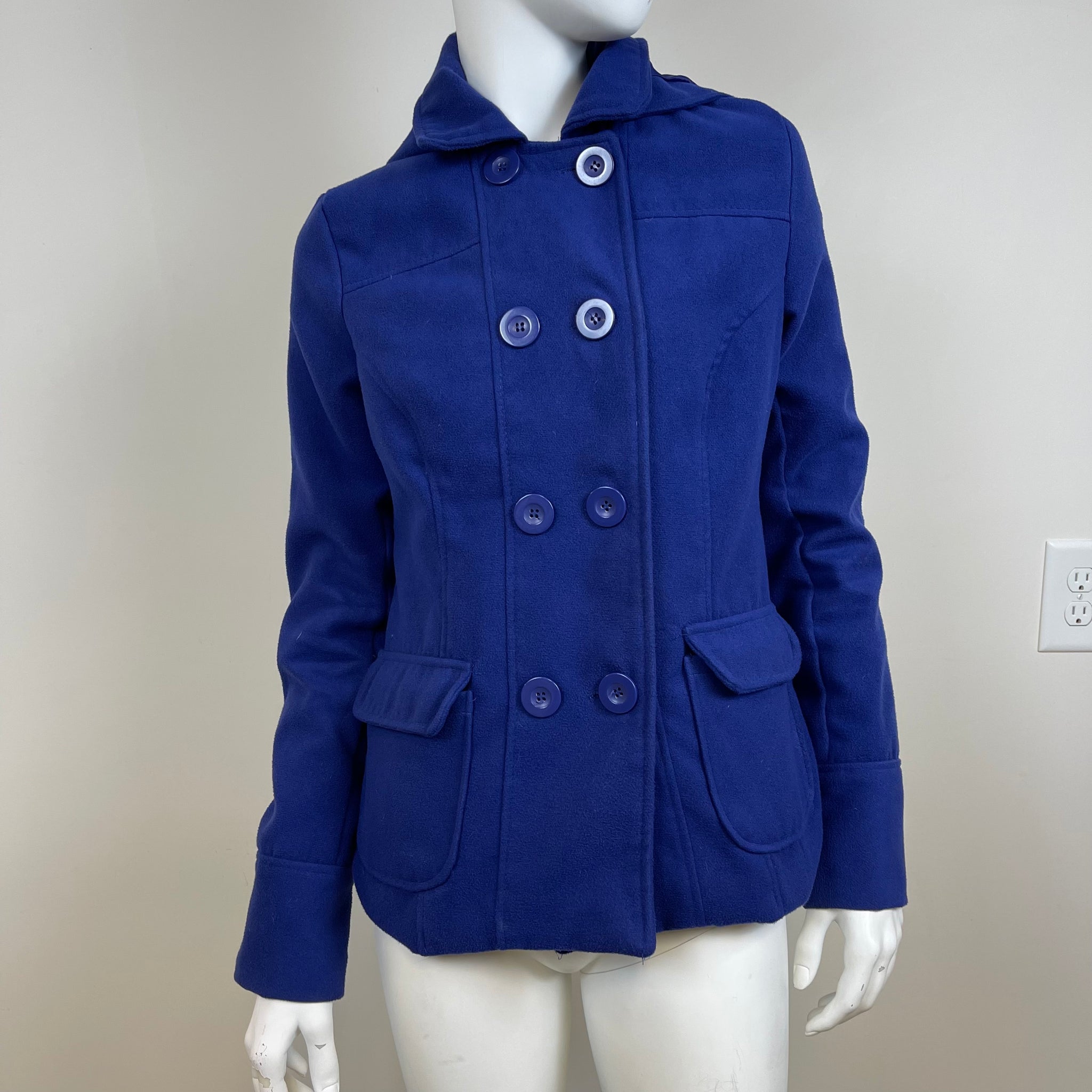 NEU Look Women’s Pea Coat with Hood