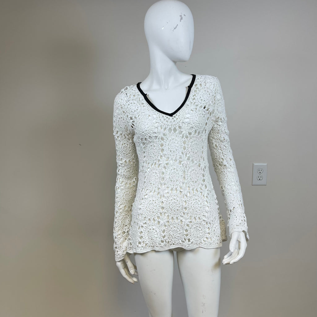 International Concepts Crocheted Sweater