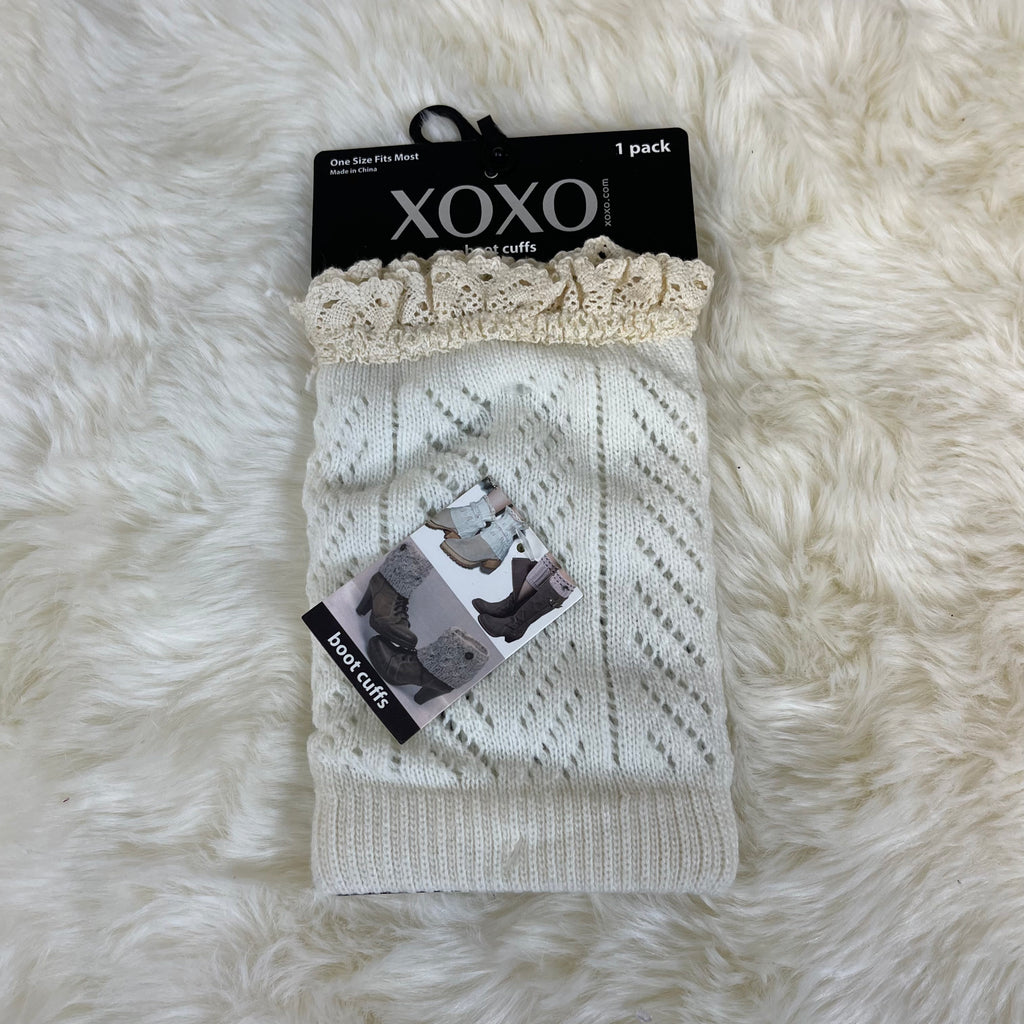 XOXO Women’s Boot Cuffs