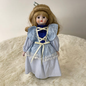 Vintage Musical Porcelain Doll