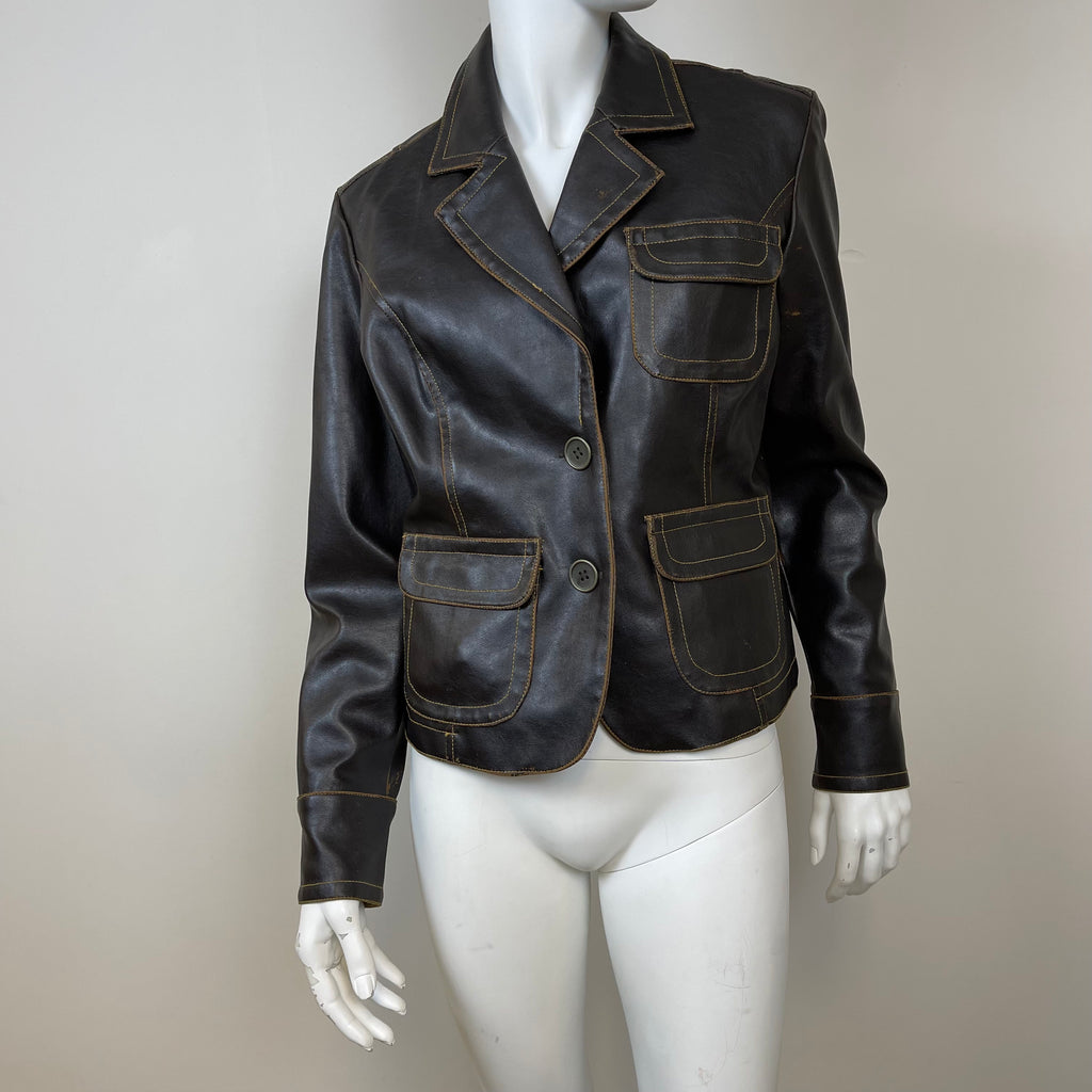 Cato Faux Leather Jacket