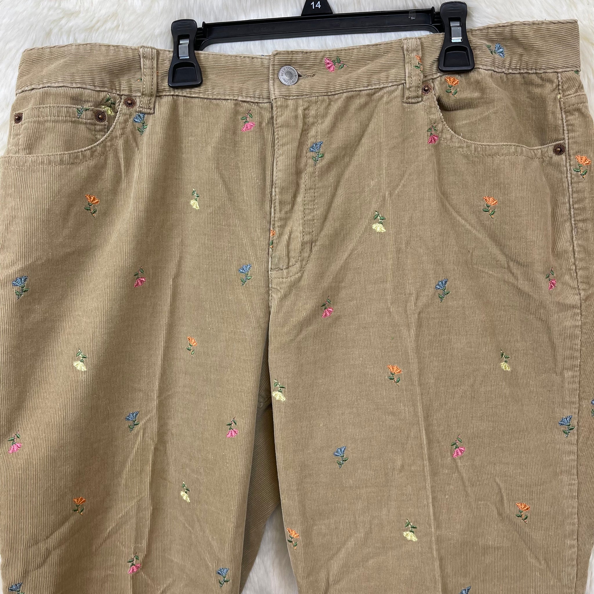 Liz Claiborne Plus Size Corduroy Pants