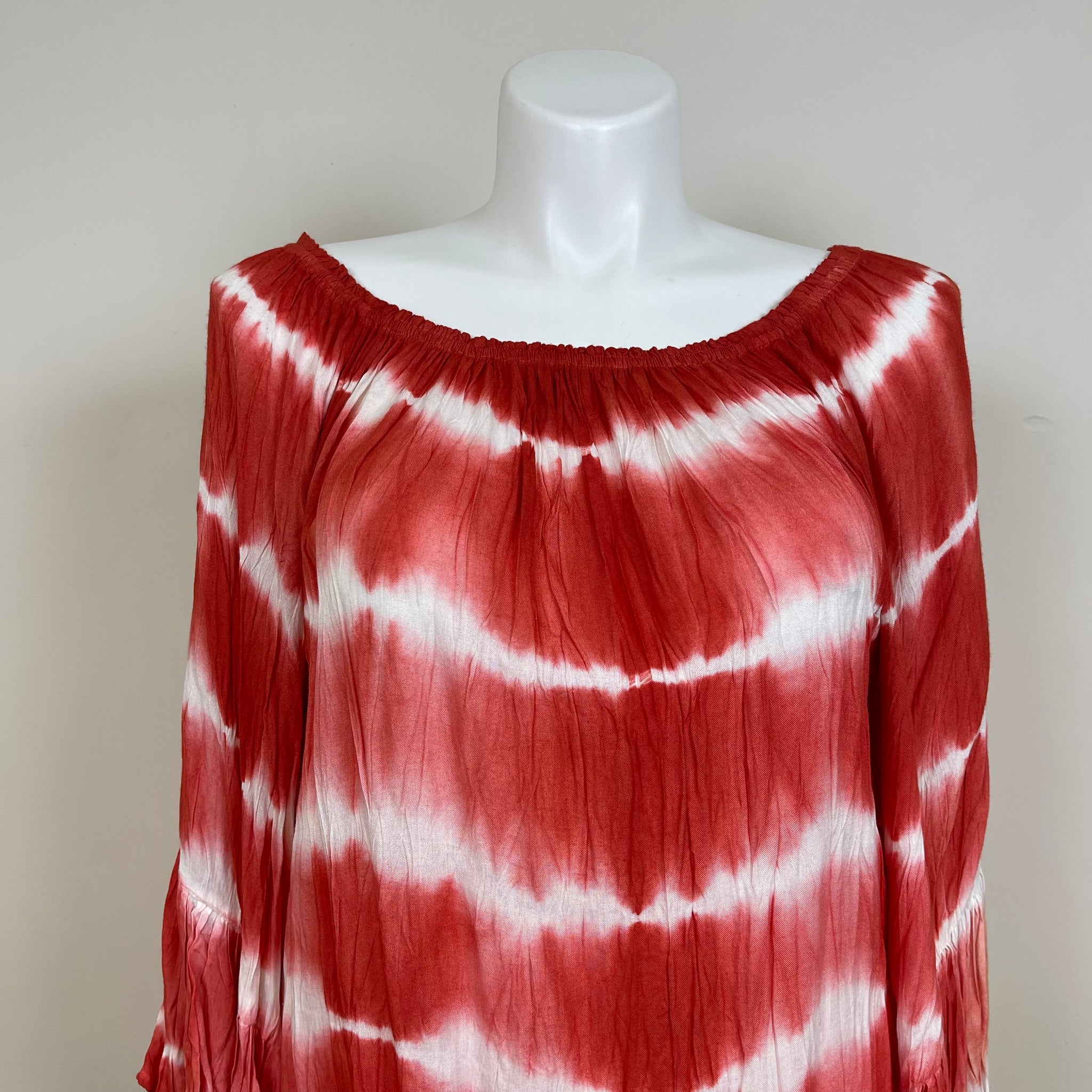 etc. By: Lazy Daisy Plus Size Tie Dyed Tunic