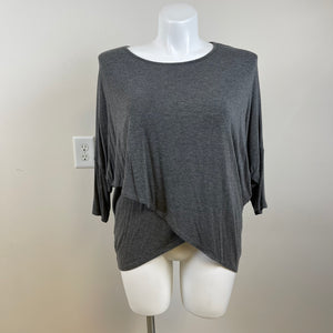 Kim & Cami Poncho Style Shirt