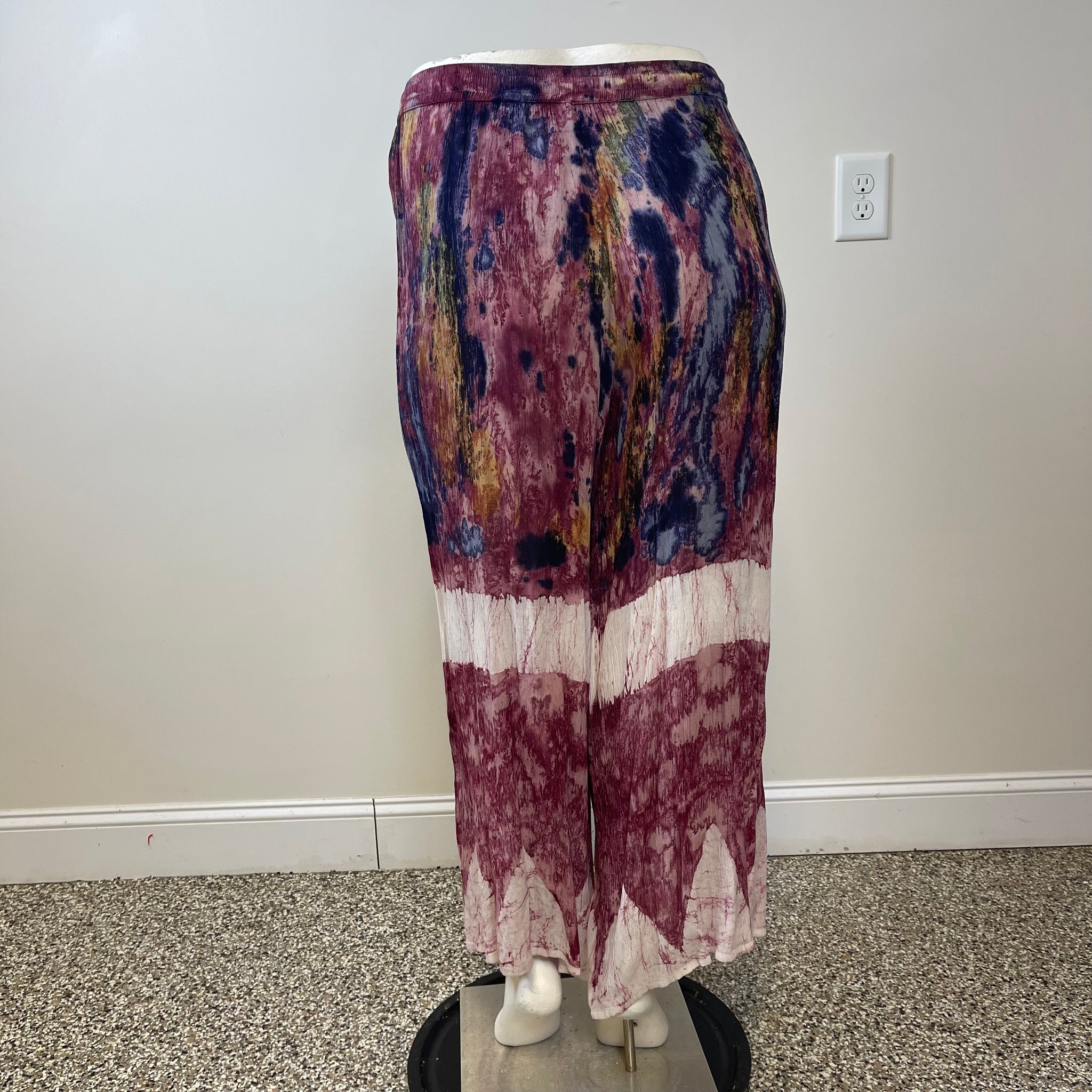 Etc. by: Lazy Daisy Plus Size Tie Dyed Pants