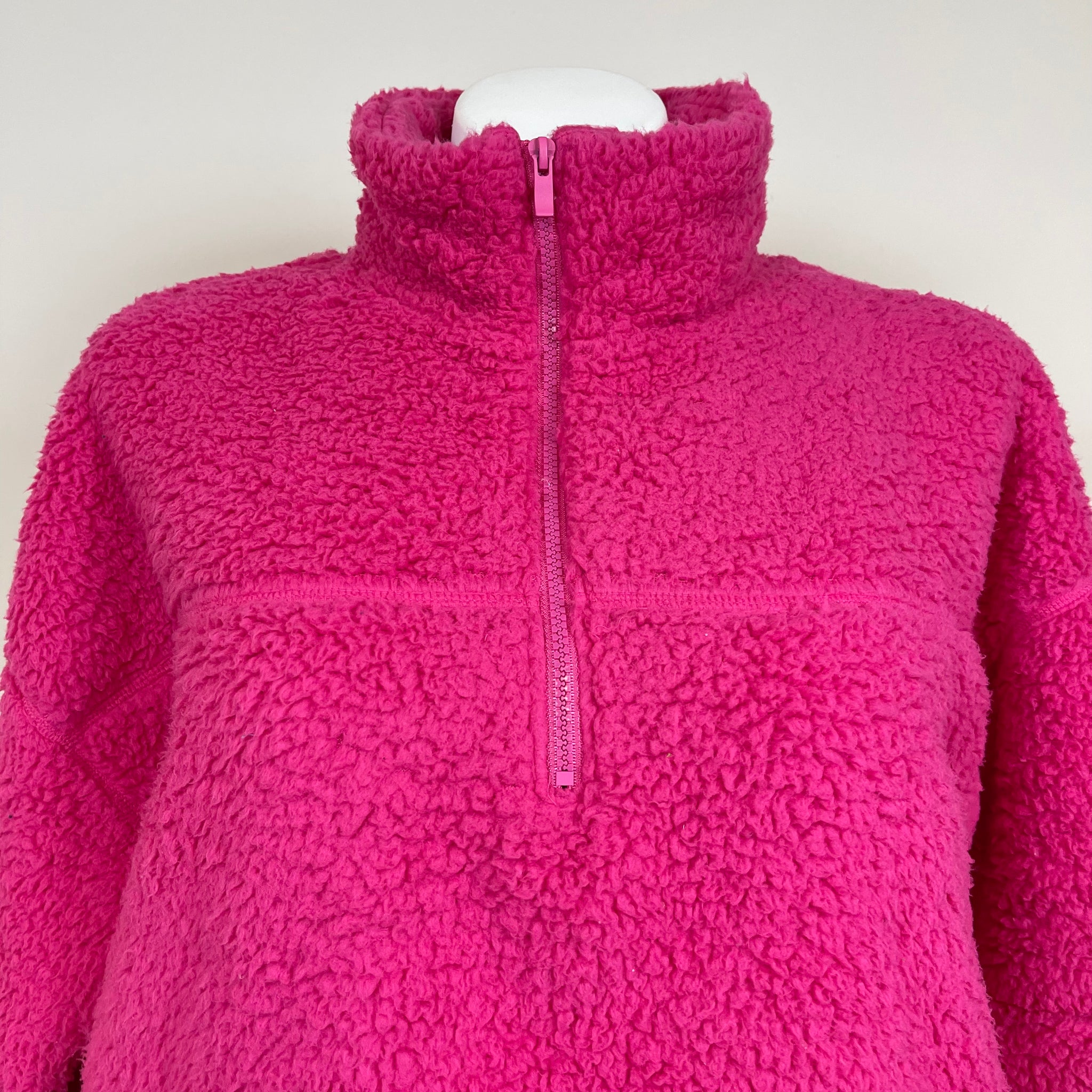 Zenana Plus Size Fleece Pullover