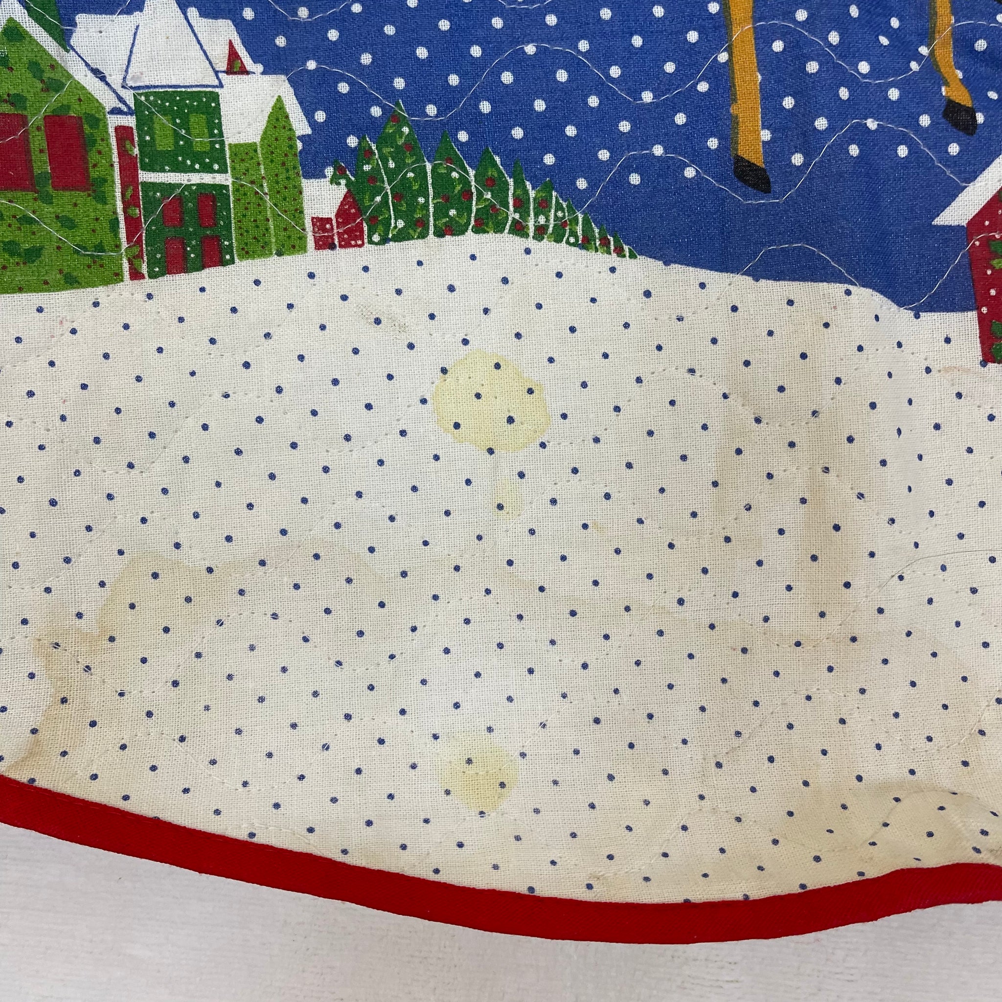 Vintage Christmas Tree Skirt