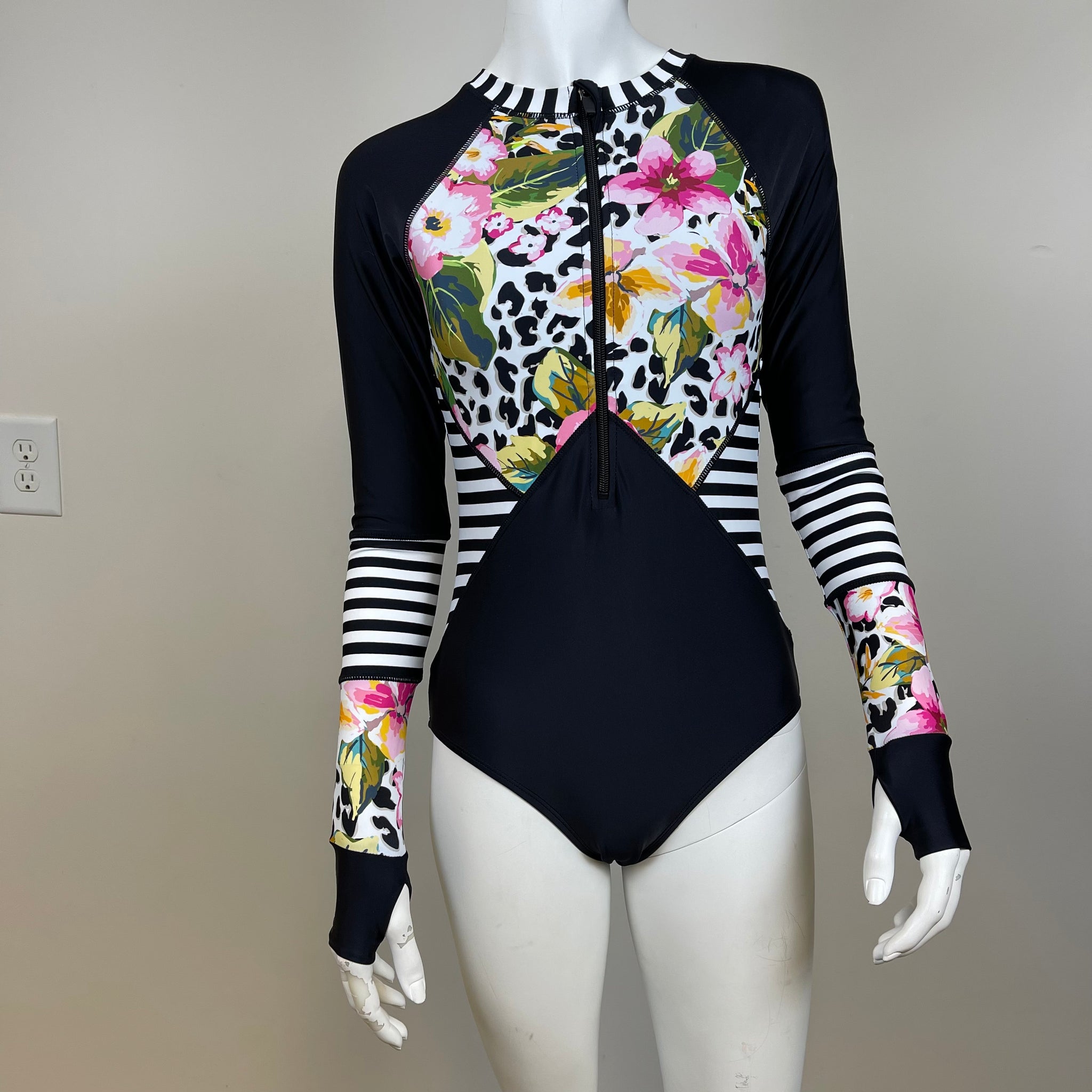 Long Sleeve One Piece Bathing Suit/Wet Suit