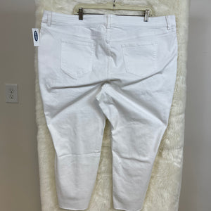 Old Navy Plus Size White Jeans