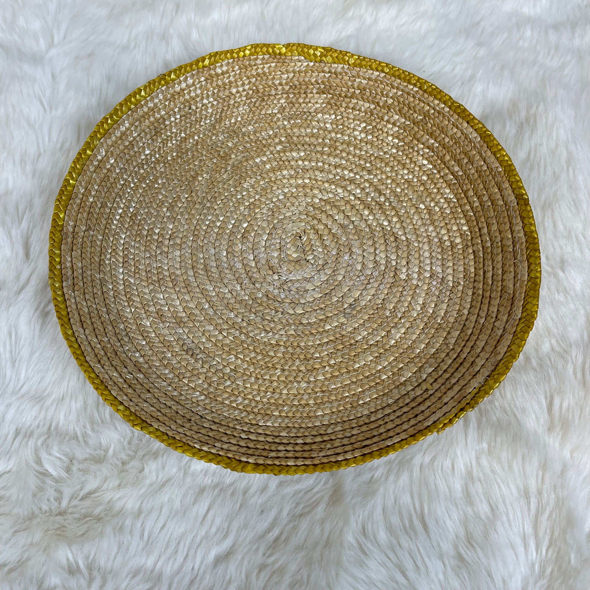 Lot of 5 Wicker Boho Baskets