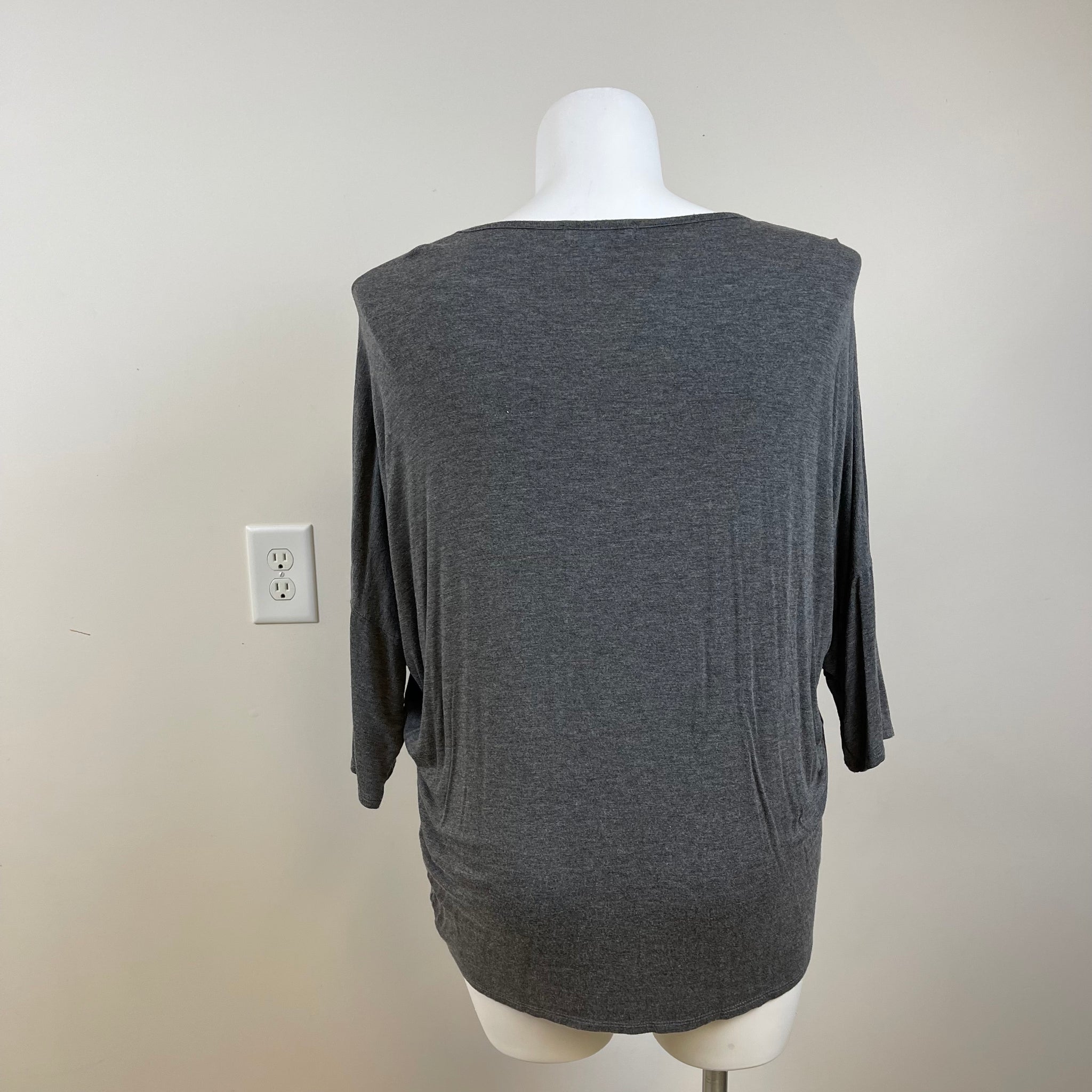 Kim & Cami Poncho Style Shirt