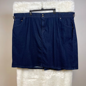 Woman Within Plus Size Jean Skirt