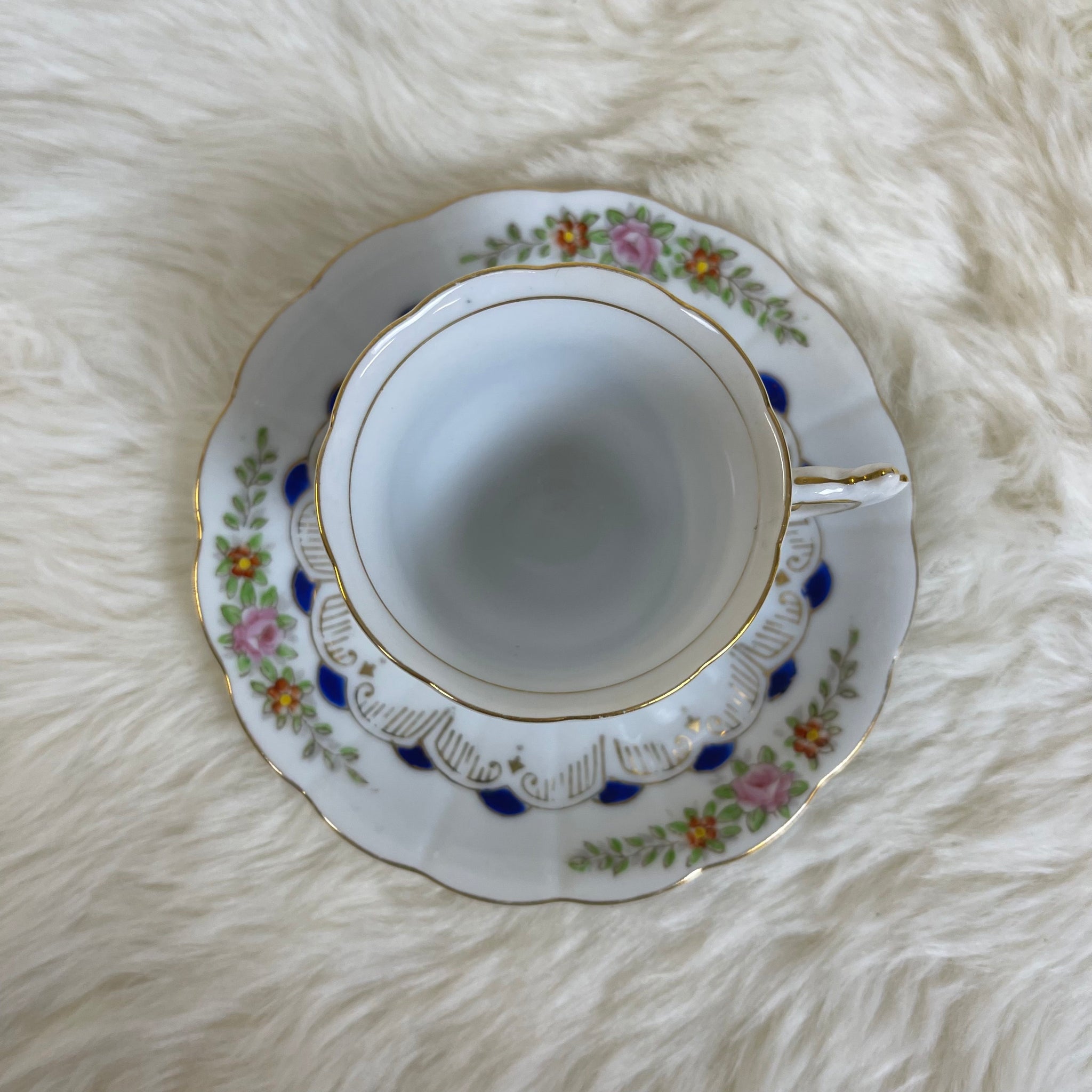 Vintage UCAGCO China Tea Cup & Saucer Set