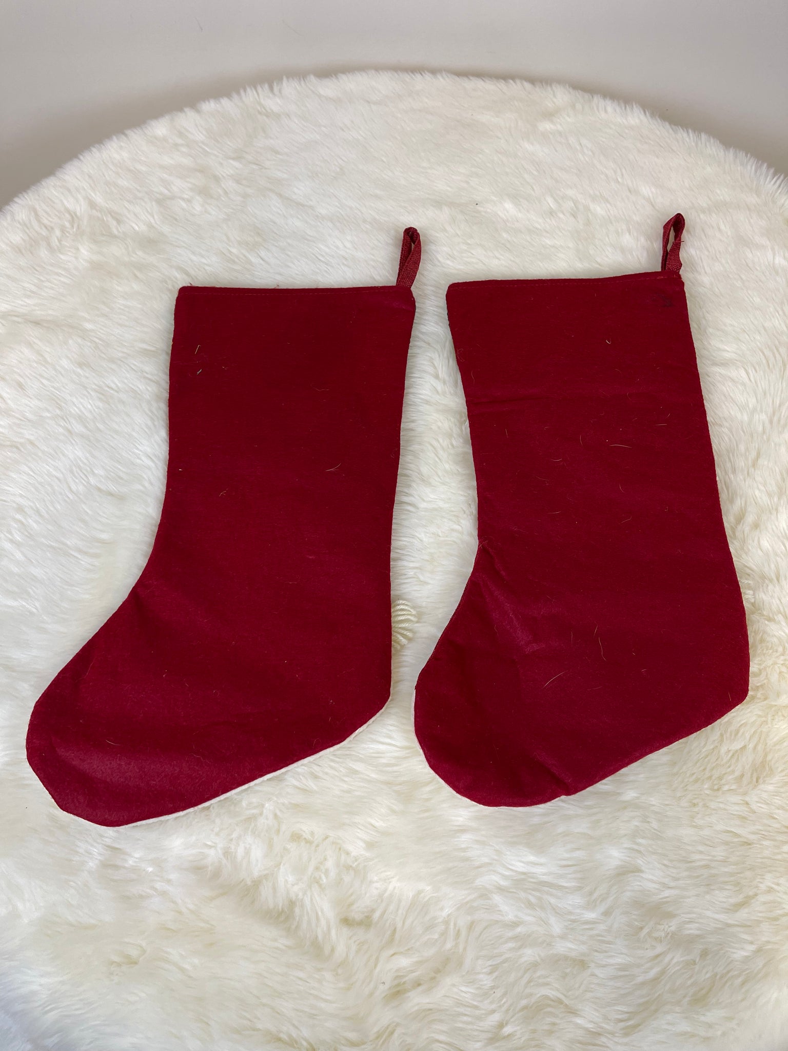 Set of 2 Matching Snowmen Stockings