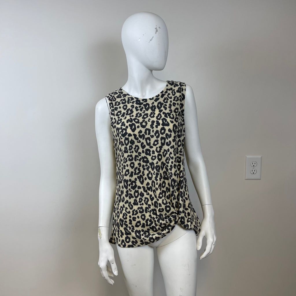 IWOLLENCE Leopard Print Tank Top