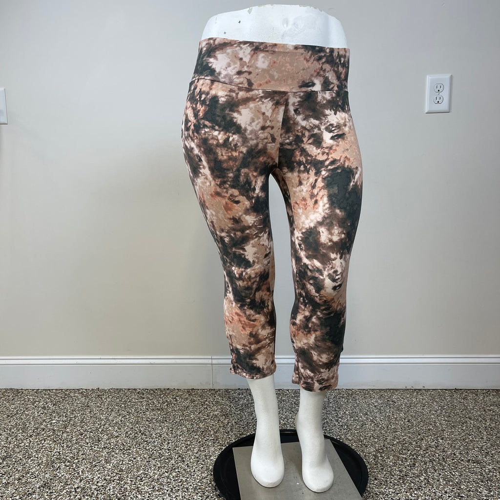 Jolie & Joy Plus Size Tie Dyed Leggings