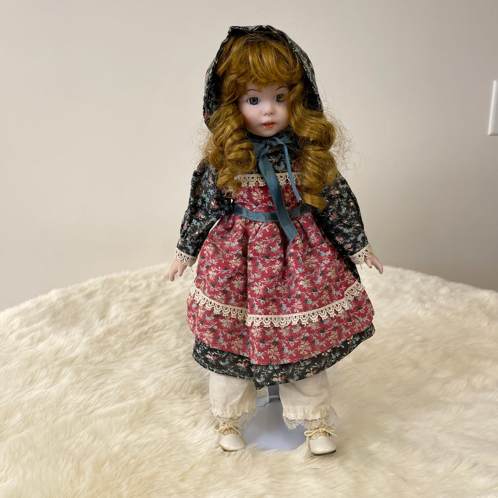 Vintage Heritage Mint Porcelain Doll-1989