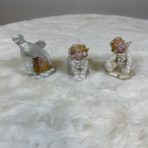 Vintage Set of 3 Snow Angels