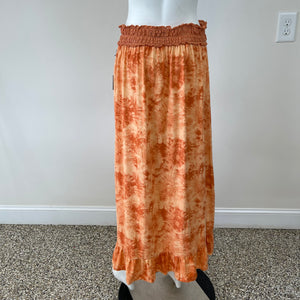 Poof New York Tie Dyed Hi-Low Skirt