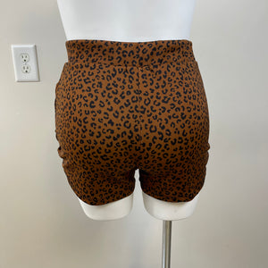 White birch Cheetah Print Shorts