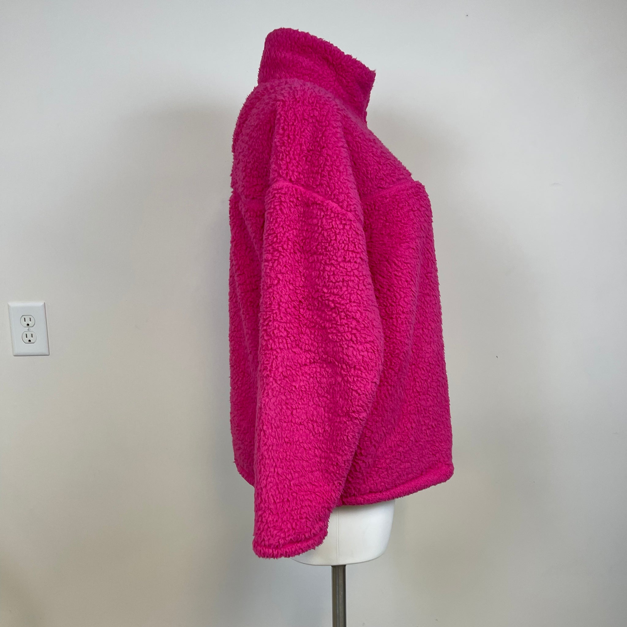 Zenana Plus Size Fleece Pullover